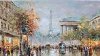 Christof Vevers (1962) - Paris ~ La Tour Eiffel, Antiek en Kunst