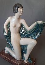 Etling - Figuur - Danseuse au drapé - Keramiek, Antiek en Kunst, Antiek | Glas en Kristal