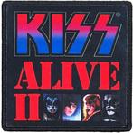 KISS - Alive II - patch officiële merchandise, Ophalen of Verzenden, Nieuw, Kleding