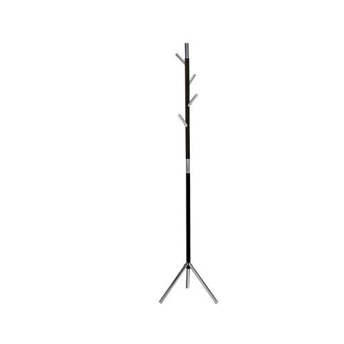 Basic staande kapstok  Linair - mat zwart/chroom, Huis en Inrichting, Woonaccessoires | Kapstokken, Nieuw, Verzenden