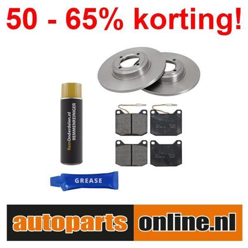 Remschijven + Remblokken Peugeot 504 voorzijde, Auto-onderdelen, Besturing, Nieuw, Peugeot, Verzenden
