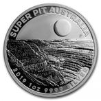 Australische Silver Super Pit 1 oz 2019 (100.000 oplage), Zilver, Losse munt, Verzenden
