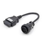 Mercedes (Sprinter) 14 Pins OBD1 - 16 Pins OBD2 Verloopkabel, Verzenden, Nieuw