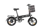 DYU A1F Opvouwbare e-bike 250 Watt motorvermogen topsnelheid, Nieuw, 30 tot 50 km per accu, Ophalen of Verzenden, Minder dan 47 cm