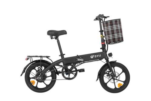 DYU A1F Opvouwbare e-bike 250 Watt motorvermogen topsnelheid, Fietsen en Brommers, Elektrische fietsen, Nieuw, Minder dan 47 cm