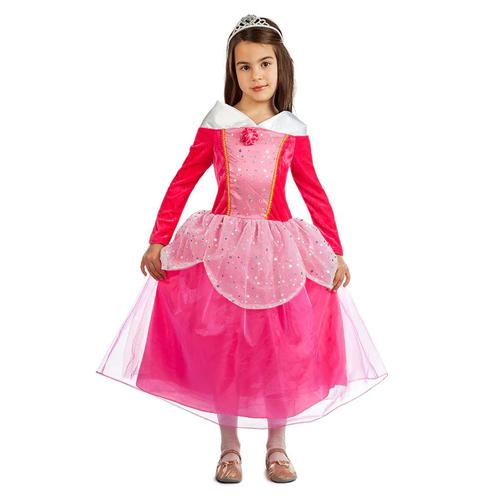 Roze Prinsessenjurk Kind Belle, Kleding | Dames, Carnavalskleding en Feestkleding, Nieuw, Ophalen of Verzenden