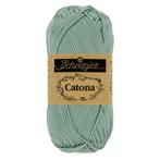 Scheepjes Catona - 10g - 528 Silver Blue, Ophalen of Verzenden, Nieuw, Breien of Haken, Wol of Garen