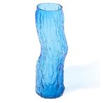 40% Korting |  POLSPOTTEN Vaas, Huis en Inrichting, Woonaccessoires | Vazen, Verzenden, Zo goed als nieuw, Blauw, Glas