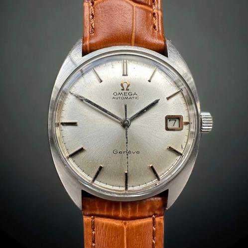 Omega Genève 166.029 uit 1968, Sieraden, Tassen en Uiterlijk, Horloges | Heren, Polshorloge, Gebruikt, Omega, Verzenden