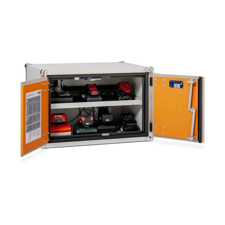 CEMO Premium Plus Accu Laadkast 8/5 – Veilig opladen van, Huis en Inrichting, Brandblussers en Brandkasten, Brandkast, Nieuw, Ophalen of Verzenden