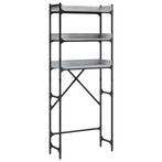 Wasmachinekast Grijs 163cm | OP = OP | Ruimtebesparend, (Half)hoge kast, Nieuw, 150 tot 200 cm, 25 tot 50 cm