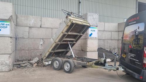 Hapert hydraulische kiepaanhanger laadvermogen 2075 gvw 2700, Auto diversen, Aanhangers en Bagagewagens, Nieuw, Ophalen