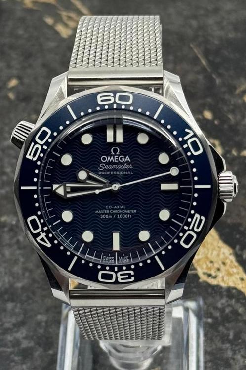 Omega Seamaster Diver 300M James Bond 60th  - 2025 New, Sieraden, Tassen en Uiterlijk, Horloges | Heren, Staal, Nieuw, Staal, Omega