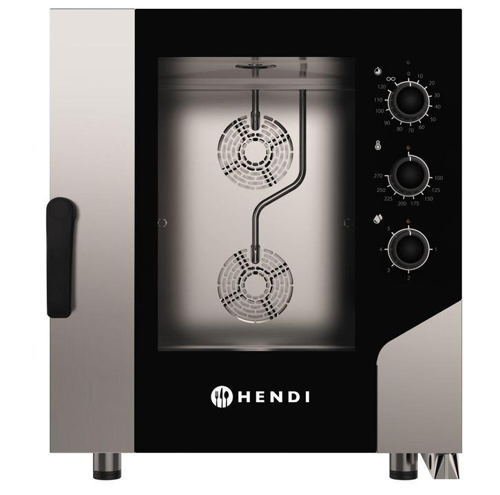 HENDI Hetelucht Stoomoven | CONTROL | 7 x GN 1/1 | 400V | 10, Zakelijke goederen, Horeca | Keukenapparatuur, Nieuw in verpakking