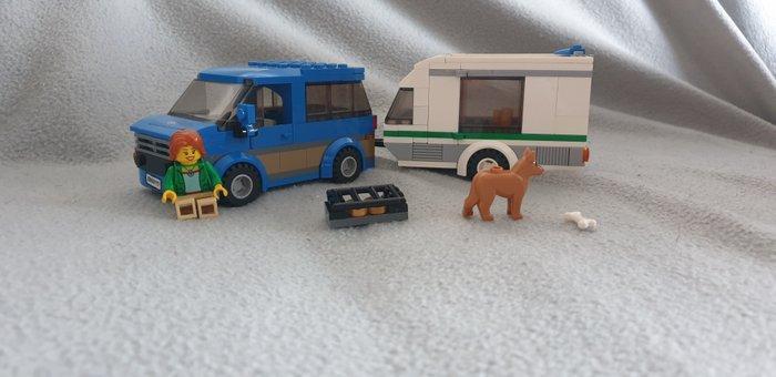 Lego city 60117 van & clearance caravan