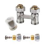 Set recht 16mm Alu/Pex - handwiel, Verzenden, Nieuw
