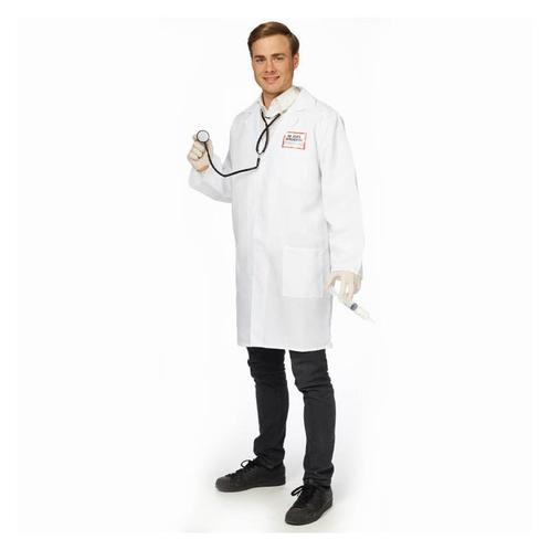 Witte doktersjas met accessoires - Dokter kleding, Kleding | Heren, Carnavalskleding en Feestkleding, Ophalen of Verzenden