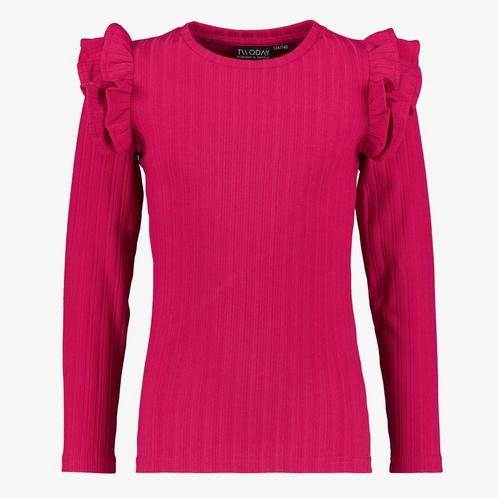 TwoDay meisjes trui roze met ruches maat 92 van Scapino - Nu, Kinderen en Baby's, Kinderkleding | Maat 92, Nieuw, Verzenden