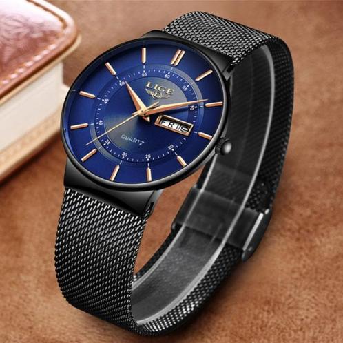 Kwarts Uurwerk Heren - Anoloog Luxe Horloge voor Mannen, Sieraden, Tassen en Uiterlijk, Smartwatches, Nieuw, Verzenden