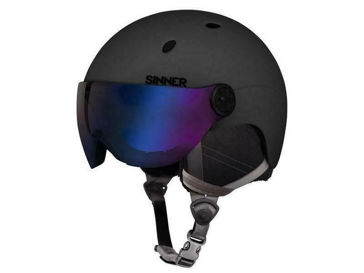 sinner vizier skihelm titan matte black, Sport en Fitness, Skiën en Langlaufen, Skiën, Nieuw, Overige merken, Overige typen