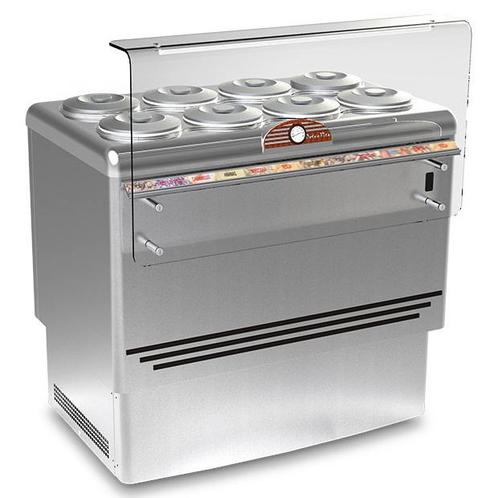 Schepijsvitrine | DOLCE VITA LUXE | 305L | 8x 7.5L |, Zakelijke goederen, Horeca | Keukenapparatuur, Nieuw in verpakking, Verzenden