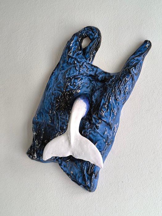 Federico Alibrio - A Sea of plastic, Antiek en Kunst, Kunst | Designobjecten