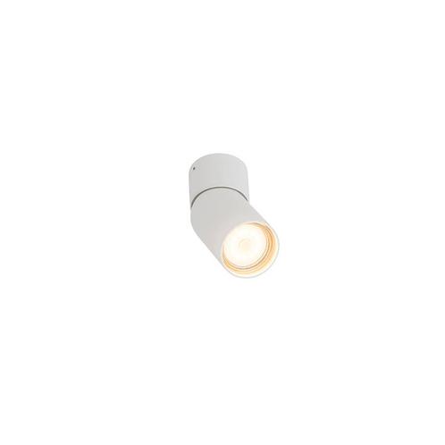 Moderne opbouwspot wit GU10 50mm - Falo, Huis en Inrichting, Lampen | Spots, Nieuw, Metaal of Aluminium