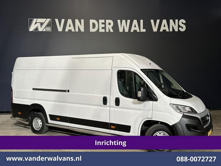 Fiat Ducato | 3.0 NP 136 pk L4H2 Post NL inrichting Euro6, Auto's, Bestelauto's, Dealer onderhouden, Te koop, Handgeschakeld, Wit
