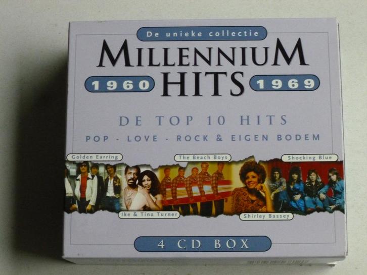 Millennium Hits 1960 - 1969 / Pop, Love, Rock & Eigen Bodem, Cd's en Dvd's, Cd's | Verzamelalbums, Zo goed als nieuw, Verzenden