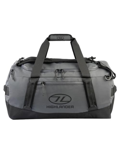Highlander weekendtas Hauler Duffel - 65 liter - Donker G..., Sieraden, Tassen en Uiterlijk, Tassen | Reistassen en Weekendtassen