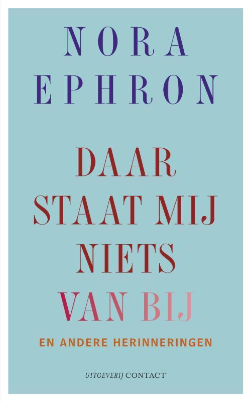 Daar staat mij niets van bij en andere herinneringen, Boeken, Romans, Gelezen, Verzenden