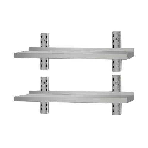 GGM Gastro | Wandplanken ECO - 1500x300mm - met 2 planken |, Huis en Inrichting, Woonaccessoires | Wandplanken en Boekenplanken