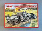 ICM 72461 Krupp L2H143 Kfz.69 with Pak 36 1:72 SEALED, Hobby en Vrije tijd, Modelbouw | Auto's en Voertuigen, Verzenden, Nieuw