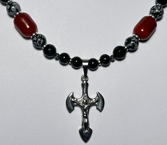 Zilver - Ketting met hanger - sierre de Plata 925., Antiek en Kunst, Antiek | Boeken en Bijbels