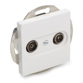 Coax wandcontactdoos - Jung (Radio/tv), Computers en Software, Pc- en Netwerkkabels, Nieuw, Verzenden