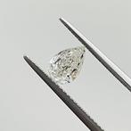 1 pcs Diamant - 1.00 ct - Peer - H - P1, Sieraden, Tassen en Uiterlijk, Edelstenen, Nieuw