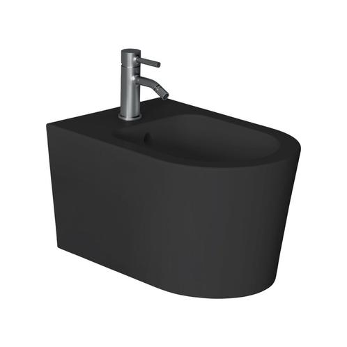 Bidet Salenzi Form Square Mat Zwart (exclusief kraan), Doe-het-zelf en Verbouw, Sanitair, Overige typen, Nieuw, Ophalen of Verzenden