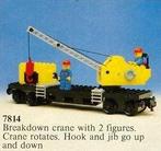 Lego Set - 7814 - Train - Crane Wagon with Small Container, Kinderen en Baby's, Nieuw