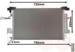 LUCHTCONDENSATOR VOOR CITROEN C-CROSSER EP 2007-2012 6455HP, Auto-onderdelen, Ophalen of Verzenden, Nieuw