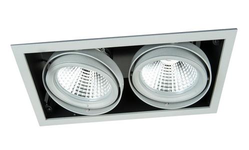 Inbouwspot Moon Dubbel 2x4500Lm 3000K Gray, Zakelijke goederen, Kantoor en Winkelinrichting | Winkel en Inventaris