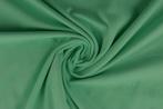 10 meter katoen tricot - Mintgroen, 120 cm of meer, Ophalen of Verzenden, Katoen, Groen