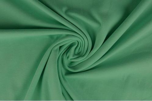 10 meter katoen tricot - Mintgroen, Hobby en Vrije tijd, Stoffen en Lappen, 120 cm of meer, 200 cm of meer, Groen, Nieuw, Katoen