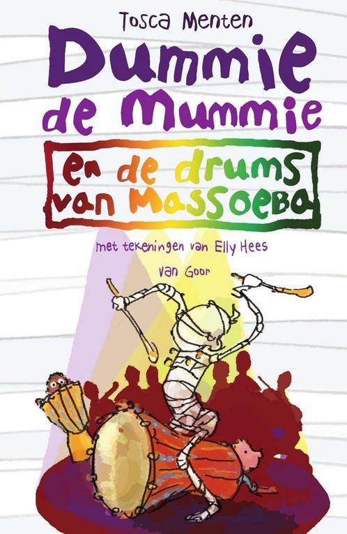 Dummie de mummie en de drums van Massoeba / Dummie de mummie, Boeken, Kinderboeken | Jeugd | 10 tot 12 jaar, Zo goed als nieuw