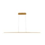 Langwerpige hanglamp 120cm | Goud | Lineair | 20 watt, Kunststof, Nieuw, Ophalen of Verzenden, 75 cm of meer