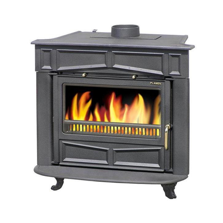 Houtkachel GLAS FRANKLIN - 10kW, Huis en Inrichting, Kachels, Verzenden