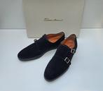 Santoni - Platte schoenen - Maat: EU 43, EU 43.5, Nieuw