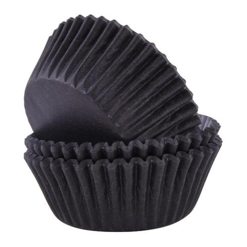 Cupcake Cups PME Zwart 60 stuks, Hobby en Vrije tijd, Taarten en Cupcakes maken, Nieuw, Verzenden