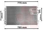 LUCHTCONDENSATOR VOOR HYUNDAI SANTAFE 2007-2009 976061U100, Ophalen of Verzenden, Nieuw