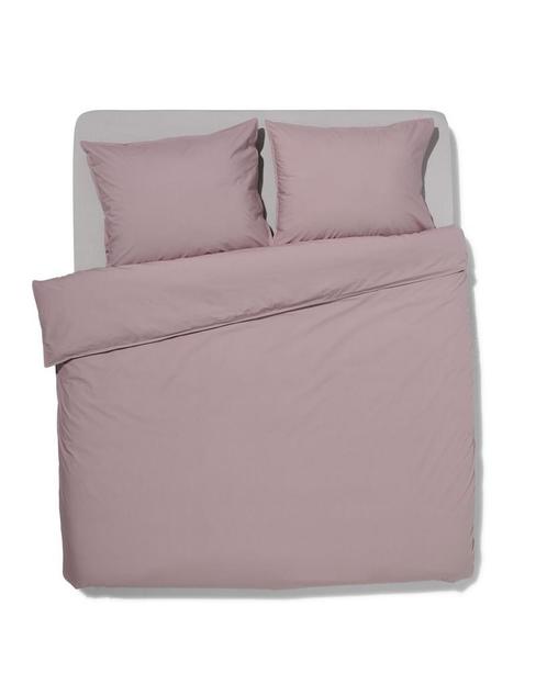 HEMA Dekbedovertrek percal 200x200/220 mauve, Huis en Inrichting, Slaapkamer | Beddengoed, Nieuw, Verzenden