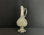 Gaston Potiez - Karaf - Glas, Verzilverd - Art Nouveau